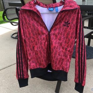Adidas print jacket